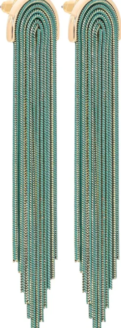 New Bijou Brigitte Orecchini a perno - Green Waterfall