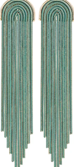 New Bijou Brigitte Orecchini a perno - Green Waterfall