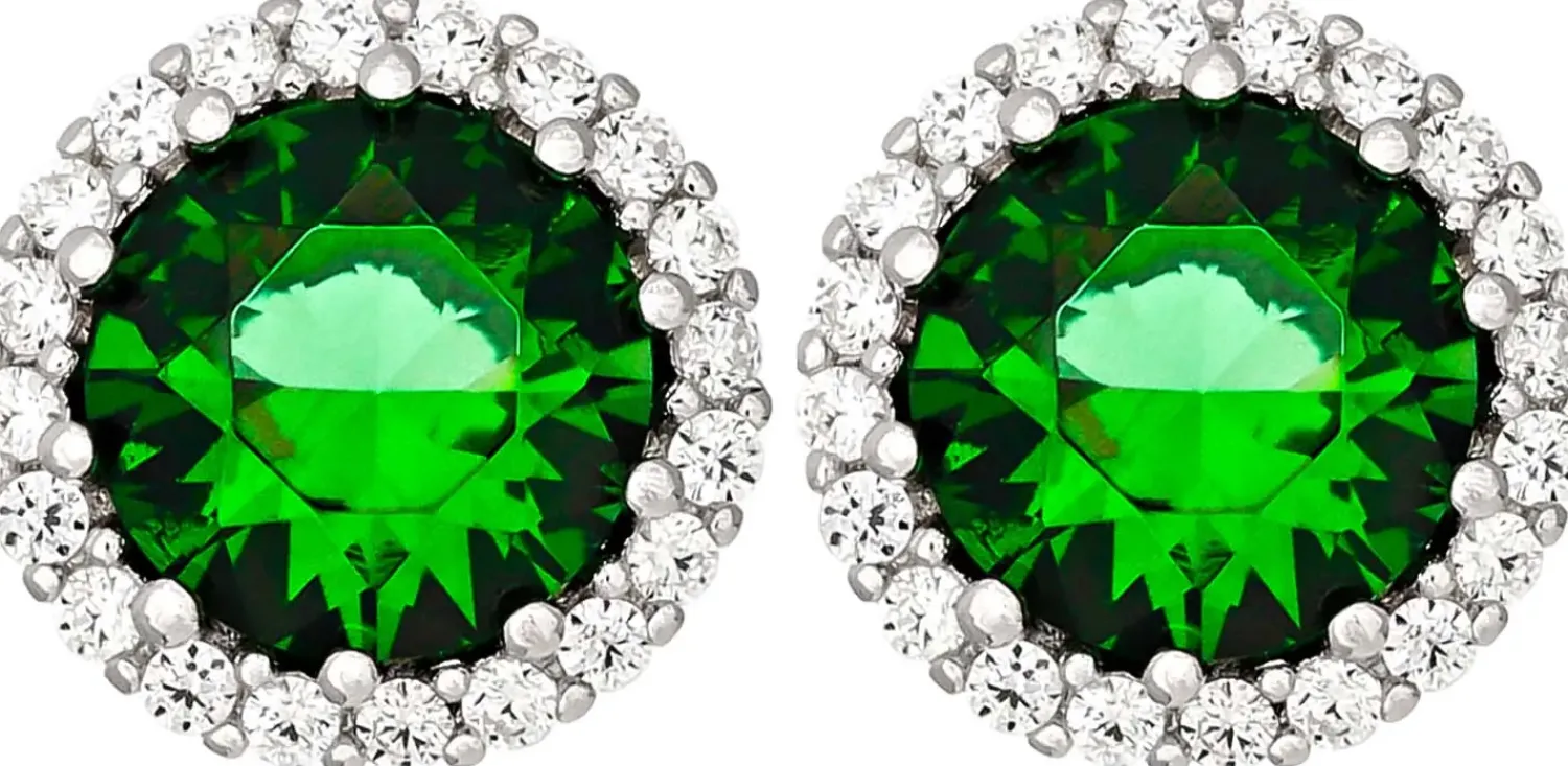 New Bijou Brigitte Orecchini a perno - Green Wonder