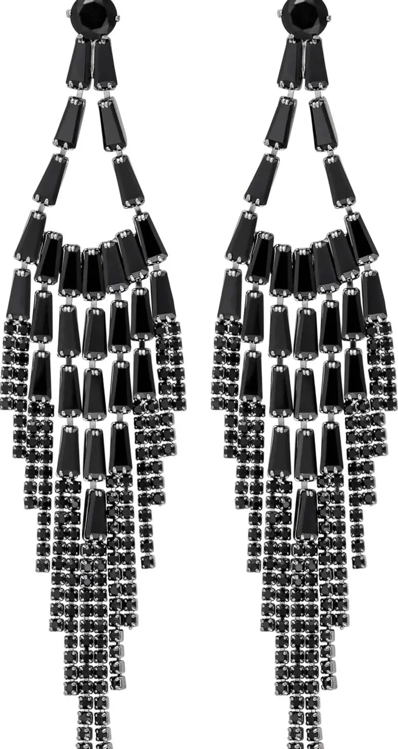 Sale Bijou Brigitte Orecchini a perno - Grey Sparkle