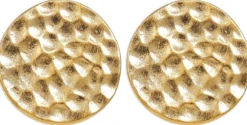 New Bijou Brigitte Orecchini a perno - Hammered Gold