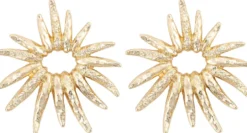 Outlet Bijou Brigitte Orecchini a perno - Hammered Sun