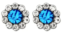 Hot Bijou Brigitte Orecchini a perno - Hematite Flower