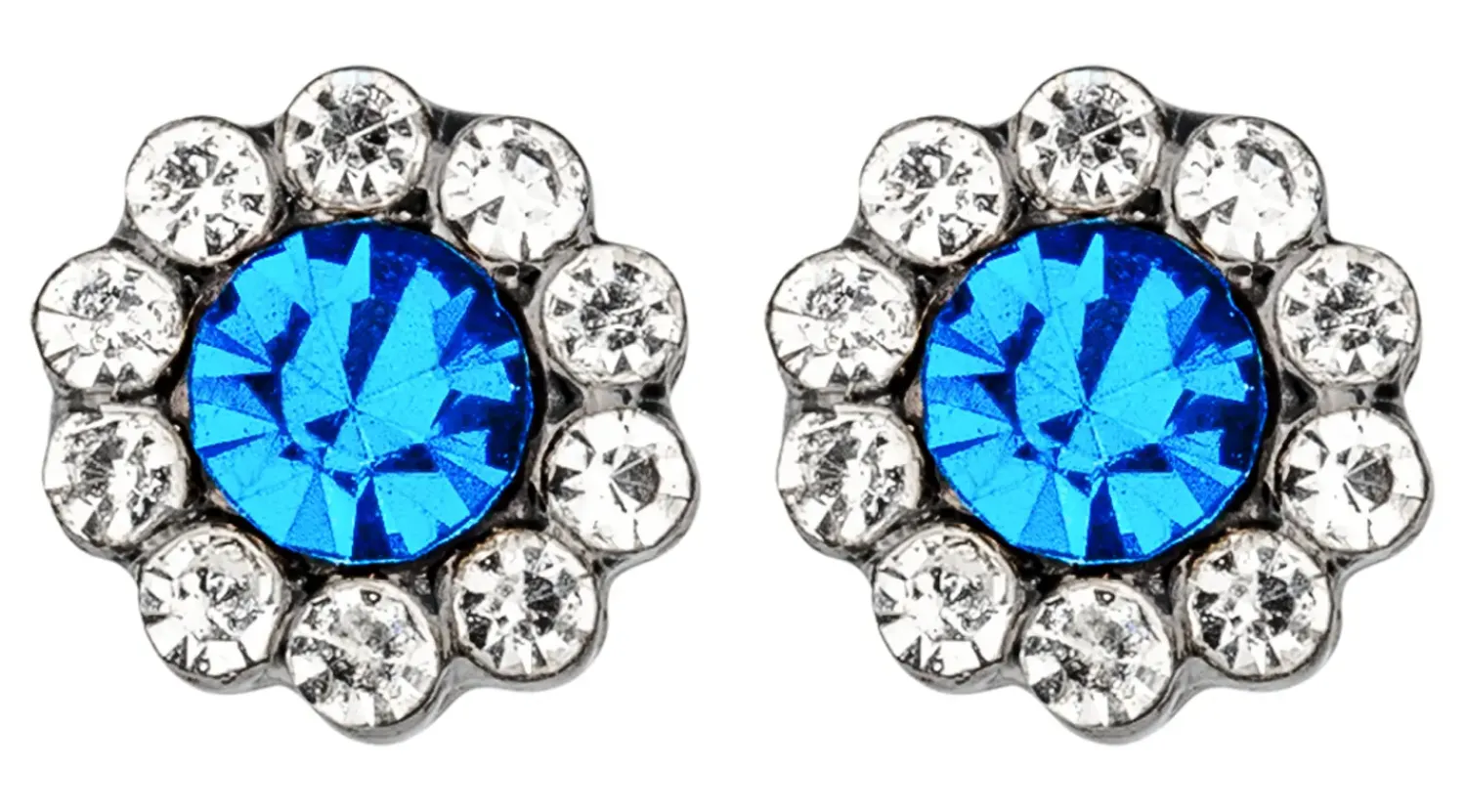 Hot Bijou Brigitte Orecchini a perno - Hematite Flower