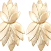 Bijou Brigitte Orecchini a perno - Lotus Leaves