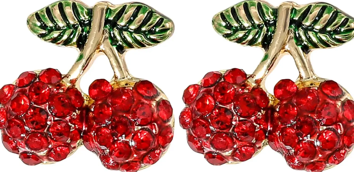 Bijou Brigitte Orecchini a perno - Lovely Cherries