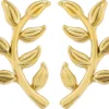 Best Bijou Brigitte Orecchini a perno - Lustrous Leaf
