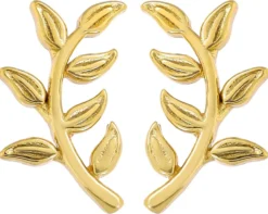Best Bijou Brigitte Orecchini a perno - Lustrous Leaf