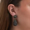 Hot Bijou Brigitte Orecchini a perno - Midnight Gleam