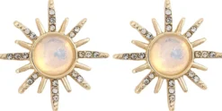Online Bijou Brigitte Orecchini a perno - Opal Sun