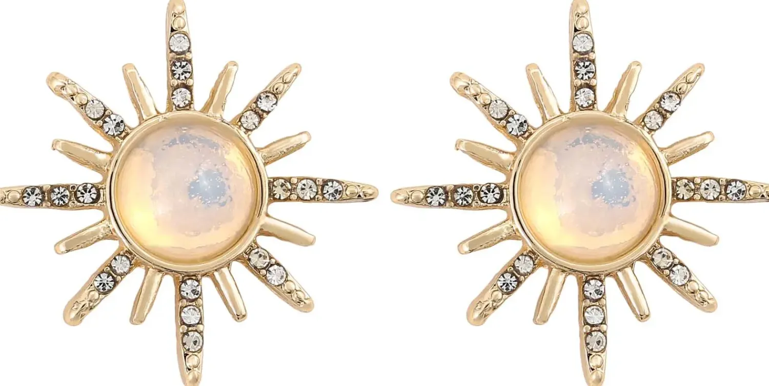 Online Bijou Brigitte Orecchini a perno - Opal Sun