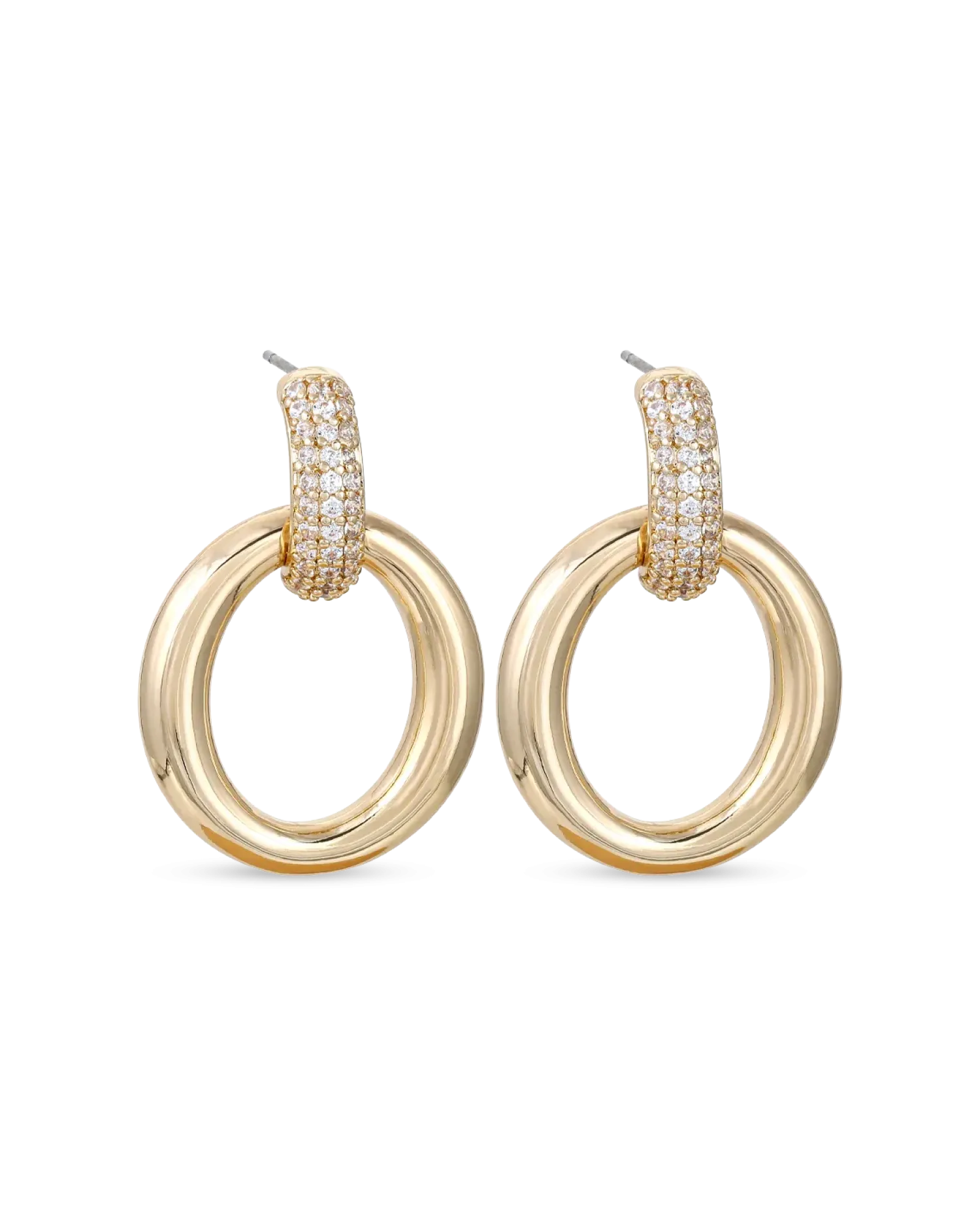 Hot Bijou Brigitte Orecchini a perno - Oval Glow