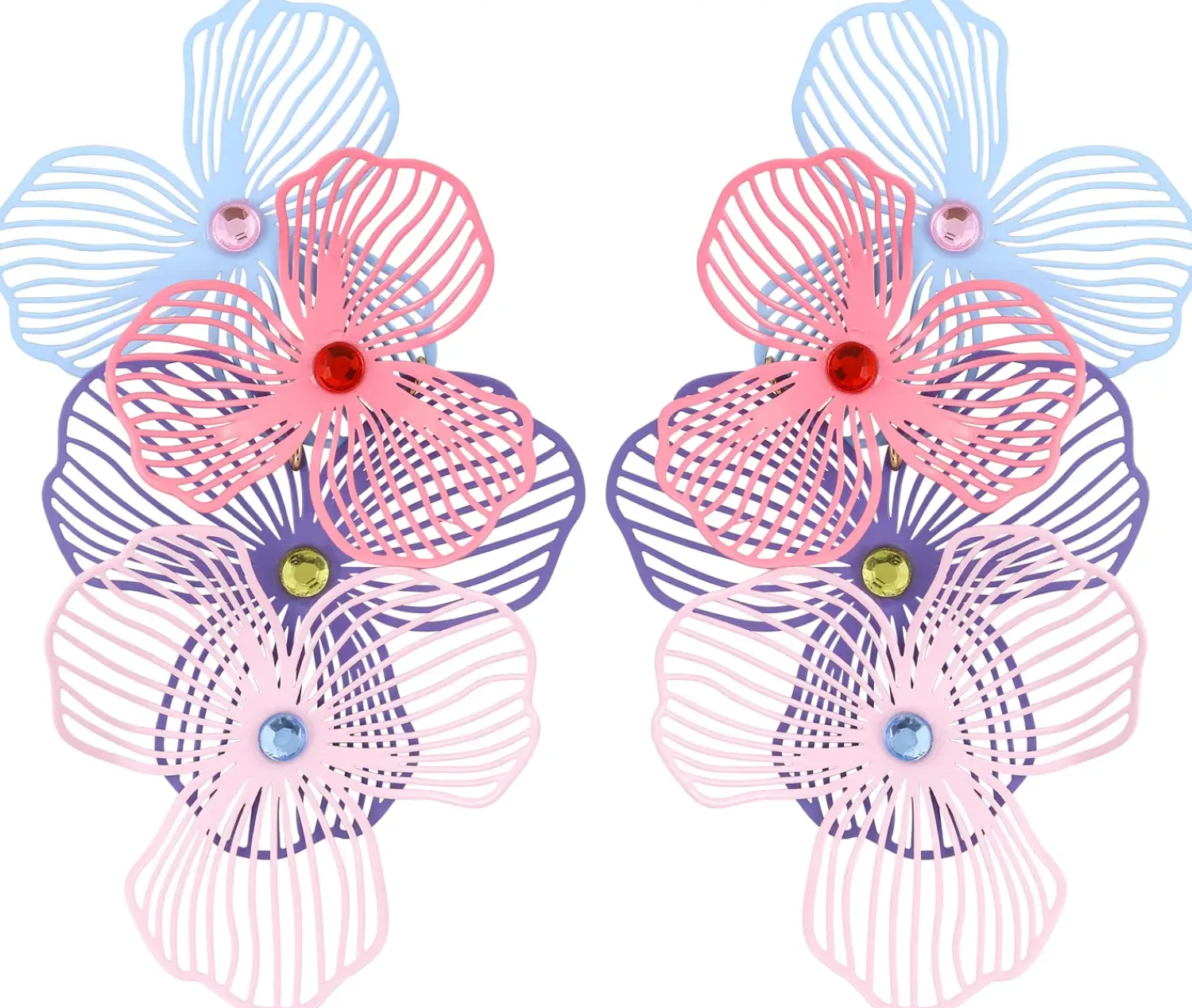 Best Bijou Brigitte Orecchini a perno - Pastel Bloom