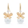 Sale Bijou Brigitte Orecchini a perno - Pearl Bow
