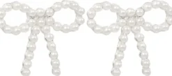 Bijou Brigitte Orecchini a perno - Pearly Bow