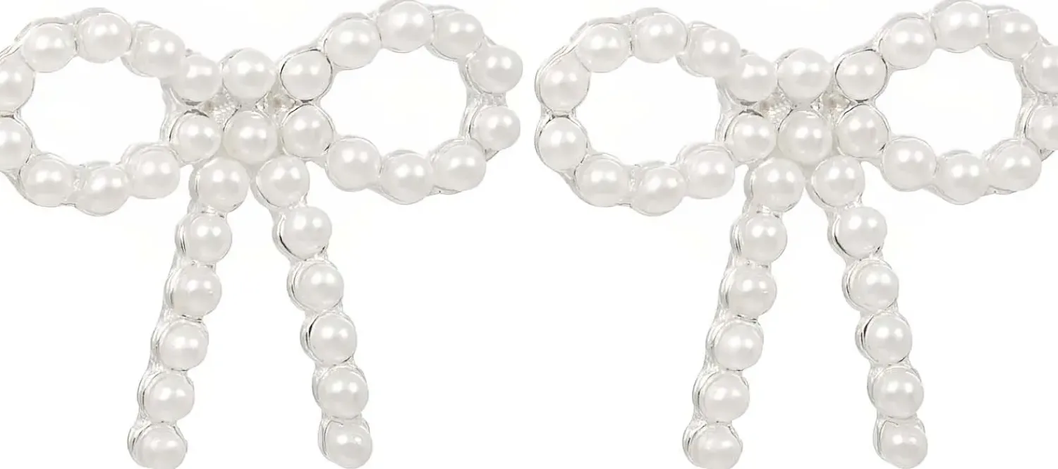 Bijou Brigitte Orecchini a perno - Pearly Bow