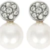 Clearance Bijou Brigitte Orecchini a perno - Pearly Crystal