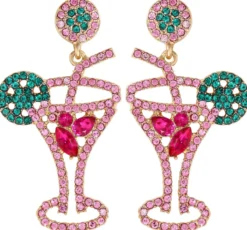 Discount Bijou Brigitte Orecchini a perno - Pink Cocktail