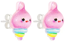 Hot Bijou Brigitte Orecchini a perno - Pink Ice