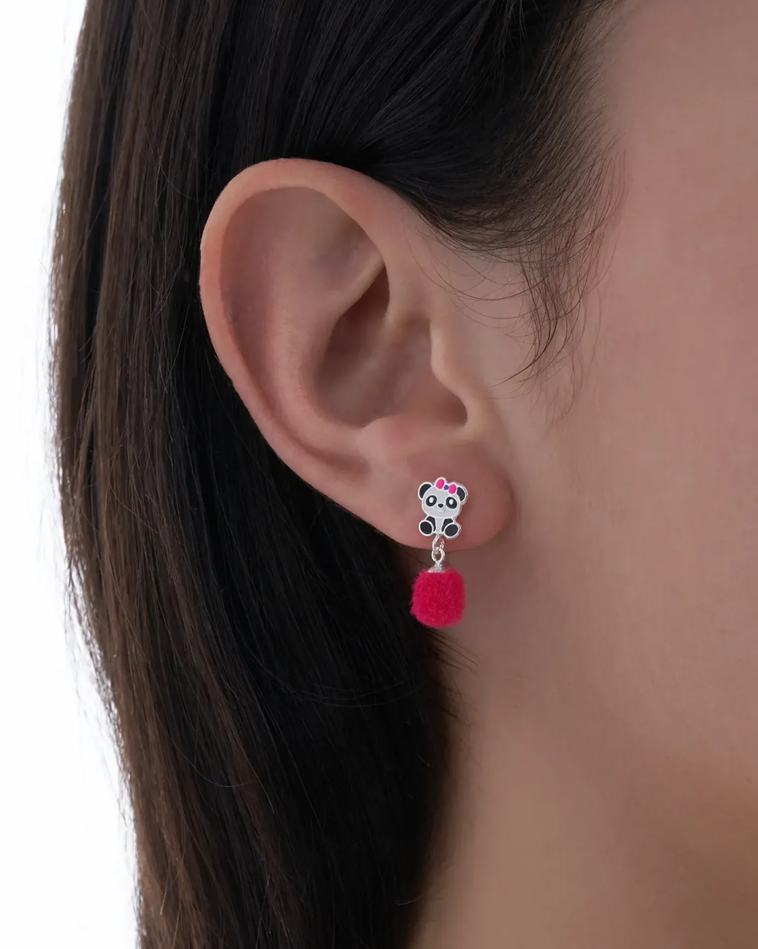 Hot Bijou Brigitte Orecchini a perno - Pink Panda