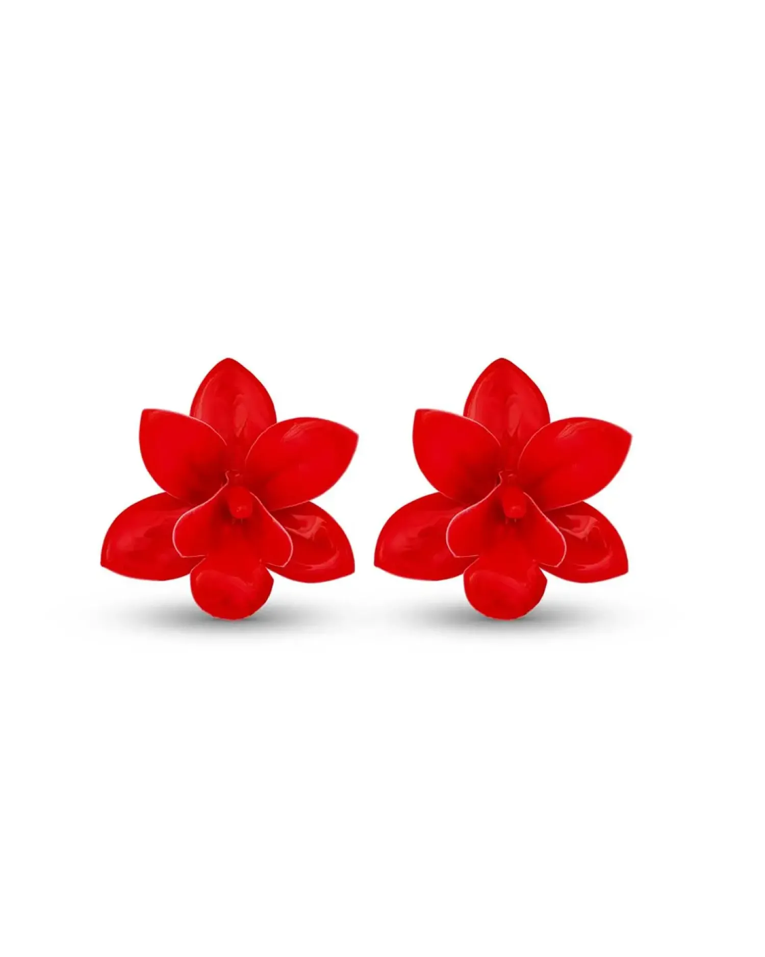 Hot Bijou Brigitte Orecchini a perno - Red Bloom