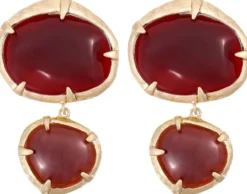 Bijou Brigitte Orecchini a perno - Red Candy