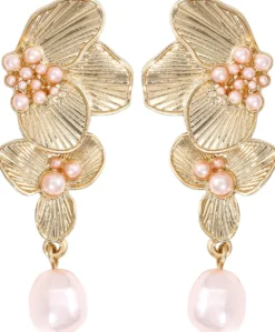 Clearance Bijou Brigitte Orecchini a perno - Rosy Blossom
