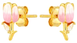 Hot Bijou Brigitte Orecchini a perno - Rosy Tulip