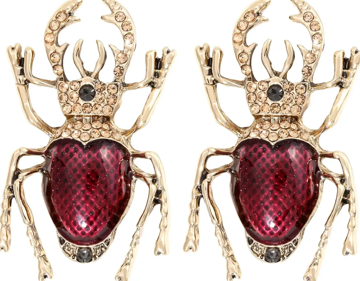 Best Bijou Brigitte Orecchini a perno - Shiny Forest