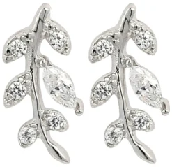 Online Bijou Brigitte Orecchini a perno - Shiny Leaf