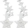 Sale Bijou Brigitte Orecchini a perno - Silver Shooting Star