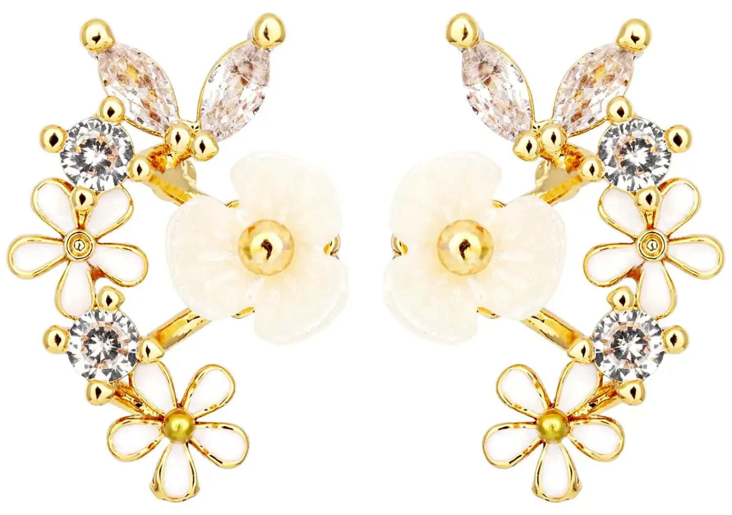 Clearance Bijou Brigitte Orecchini a perno - Soft Sakura