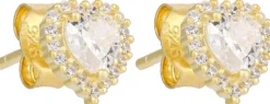 Discount Bijou Brigitte Orecchini a perno - Sparkling Heart