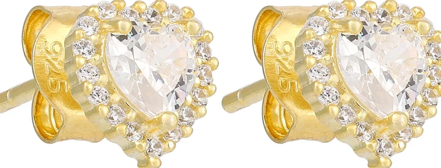 Discount Bijou Brigitte Orecchini a perno - Sparkling Heart