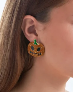 Outlet Bijou Brigitte Orecchini a perno - Sparkling Pumpkin