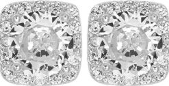 New Bijou Brigitte Orecchini a perno - Sparkling Squares