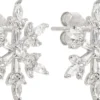 Best Bijou Brigitte Orecchini a perno - Sparkling Snowflakes