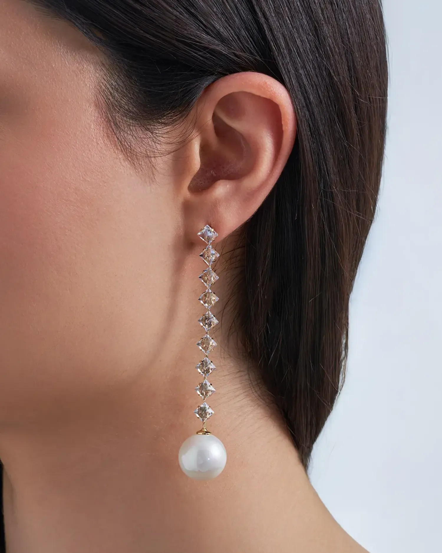 Discount Bijou Brigitte Orecchini a perno - Statement Pearl