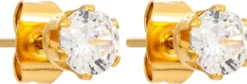 New Bijou Brigitte Orecchini a perno - Steel Sparkle