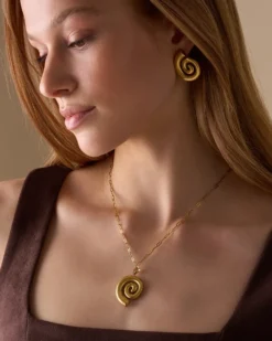 Bijou Brigitte Orecchini a perno - Steel Spiral