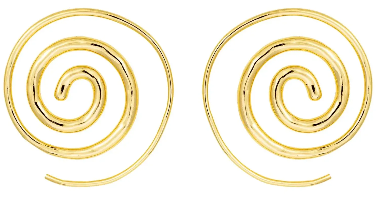 Clearance Bijou Brigitte Orecchini a perno - Thin Spiral