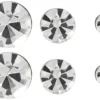 Outlet Bijou Brigitte Orecchini a perno - Three Crystals
