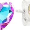 New Bijou Brigitte Orecchini a perno - Violet Hearts