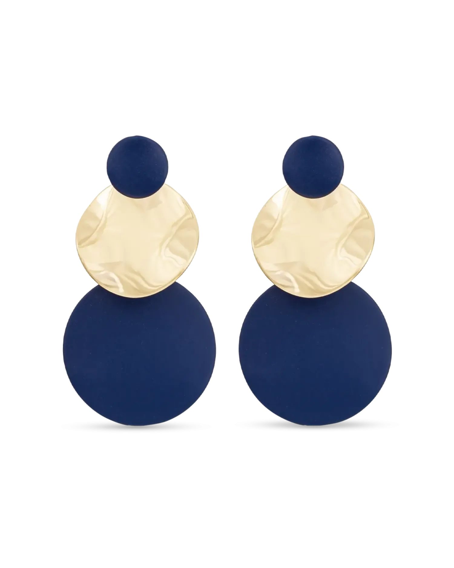 New Bijou Brigitte Orecchini a perno - Wavy Discs
