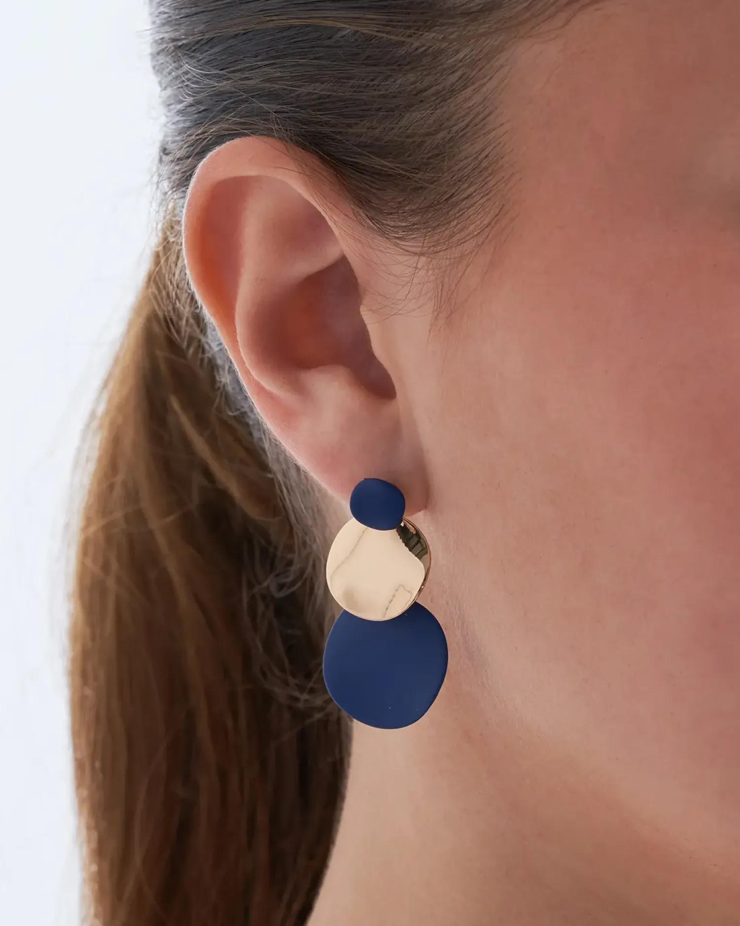 New Bijou Brigitte Orecchini a perno - Wavy Discs