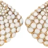 Online Bijou Brigitte Orecchini a perno - White Conch