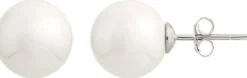 Discount Bijou Brigitte Orecchini a perno - White Nacre