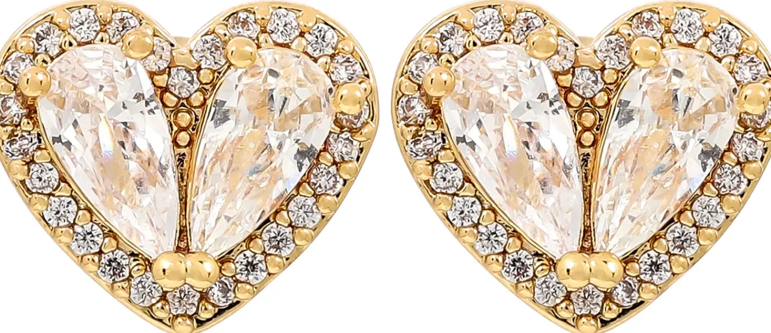 Best Bijou Brigitte Orecchini a perno - Wonderful Hearts