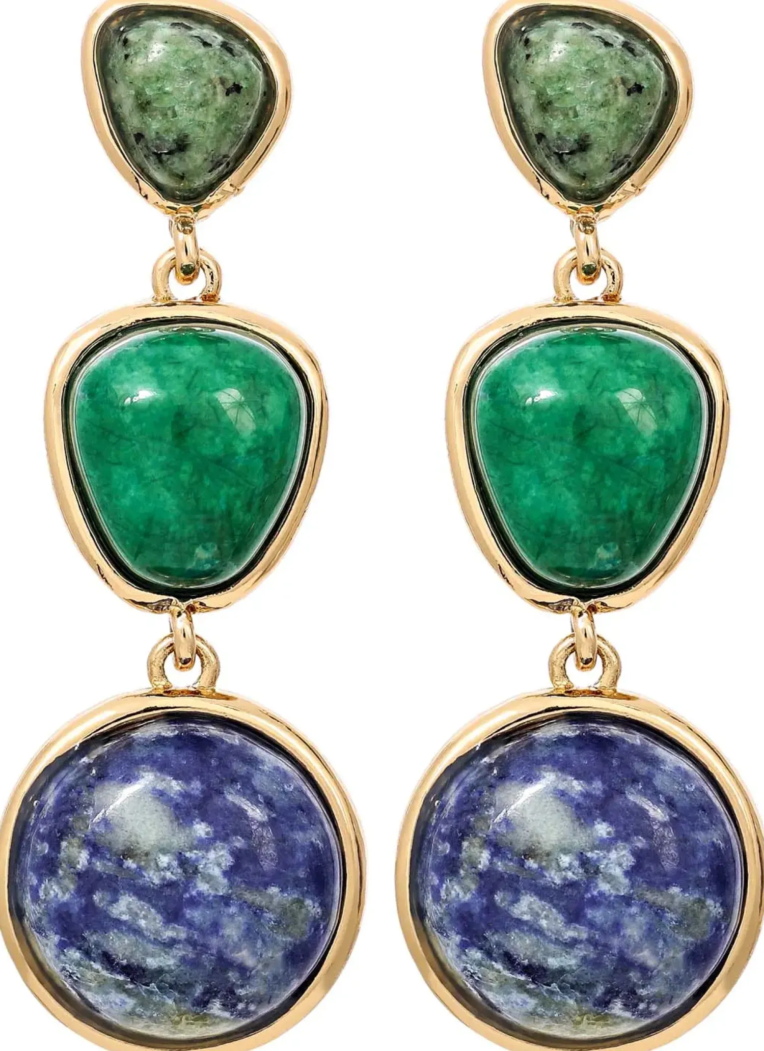 Hot Bijou Brigitte Orecchini a perno - Wonderful Magnesite