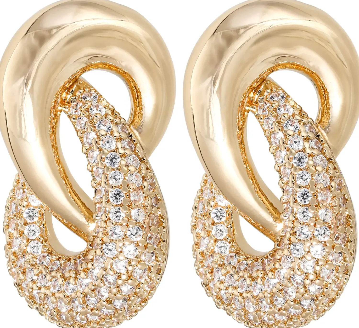 Best Bijou Brigitte Orecchini a perno - Zirconia Eight